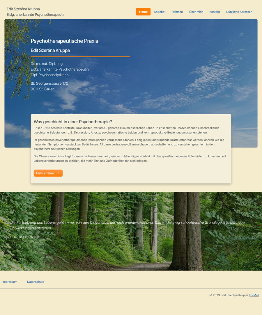 Website Edit Szeréna Kruppa