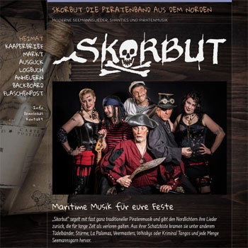 Website Referenz Musiker Website