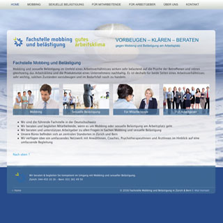 Website Referenz Fachstelle Mobbing