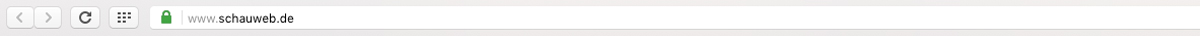 Anzeige einer sicheren Verbindung einer Website