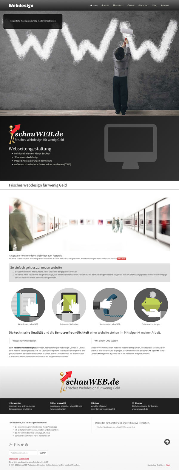 schauWEB Startseite 2016