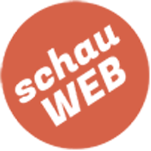 Rundes Logo von schauWEB