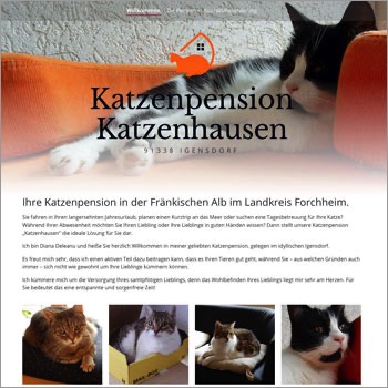 Referenz Website Katzenpension