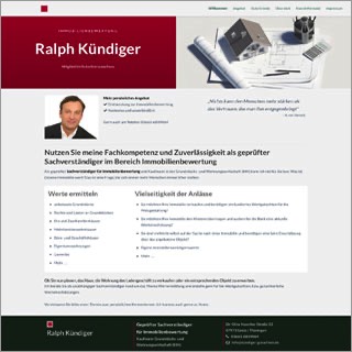 Referenz Website Ralph Kündiger