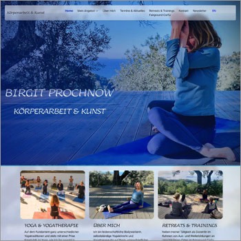 Birgit Prochnow Website Referenz