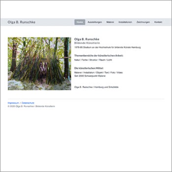 Referenz Kunst-Website 2026