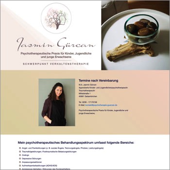 Website von Jasmin Gürcan