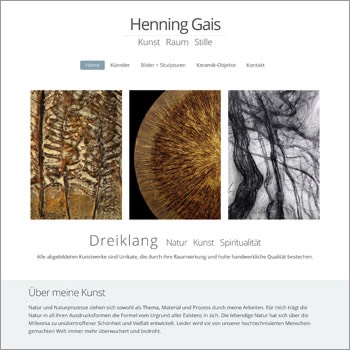 Website Henning Gais