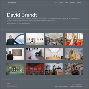 Referenz-Website Fotograf Dresden