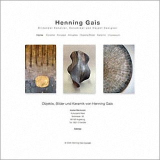 Referenz Website Henning Gais