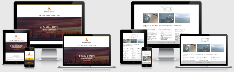 Responsive Single Page Websites