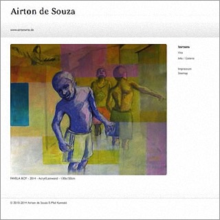 Referenz Website Airton de Souza 2014