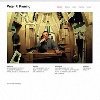 Referenz Website Peter F. Piening