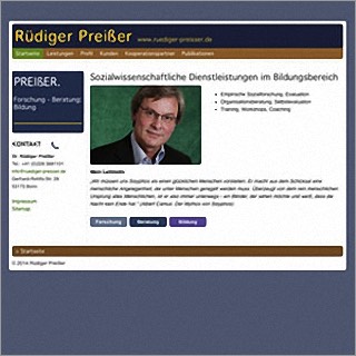 Referenz Website Rüdiger Preißer