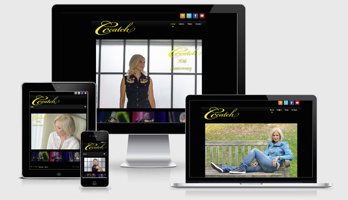 C.C.Catch Website Vorschau Responsive Webdesign