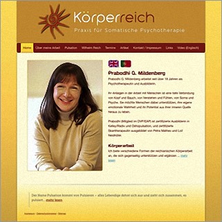 Referenz Website Körperreich