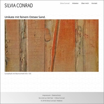 Referenz Website Silvia Conrad