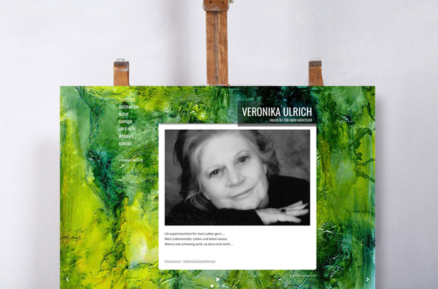 Vorschau der Website von Veronika Ulrich