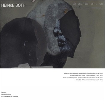 Referenz Kunst-Website Heinke Both