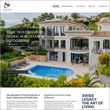 Homepage Swiss-Living Spanien