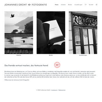 schauWEB Referenz Website mit CMS Galerie Nr.1