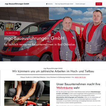 Website mgc-bau.de