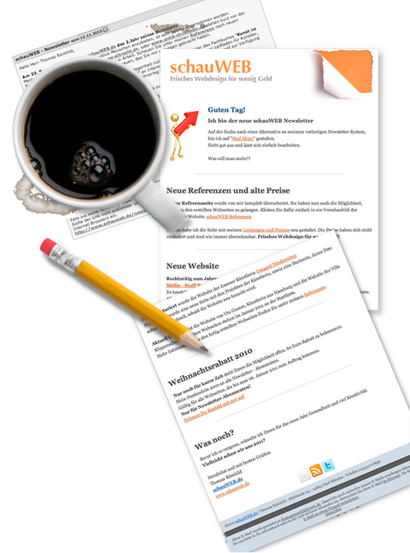 schauWEB Newsletter