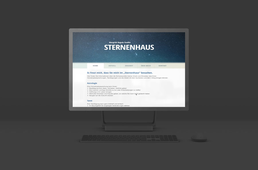 Website von Margrith Regula Stadlin